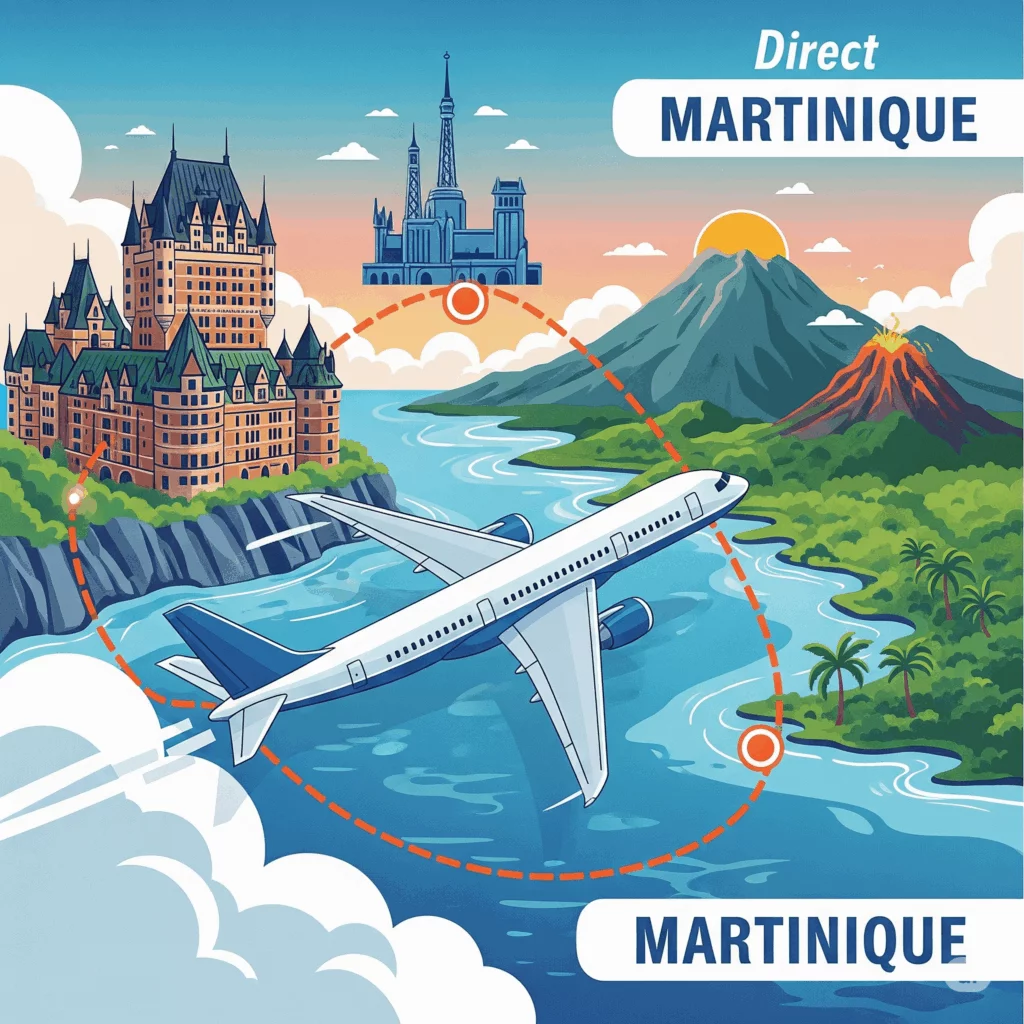 Air Transat : un vol direct vers la Martinique depuis Québec dès cet hiver